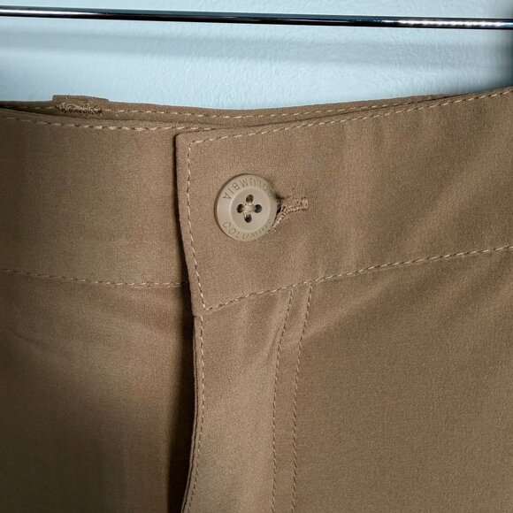 Columbia Mens Narrows Pointe Pants Size 40 30" Inseam Dark Beige - Picture 4 of 7